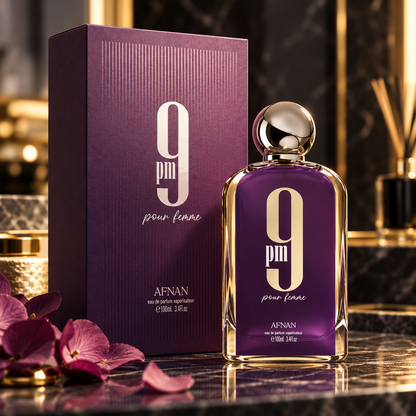 Afnan 9 PM Pour Femme EDP 100 ml
