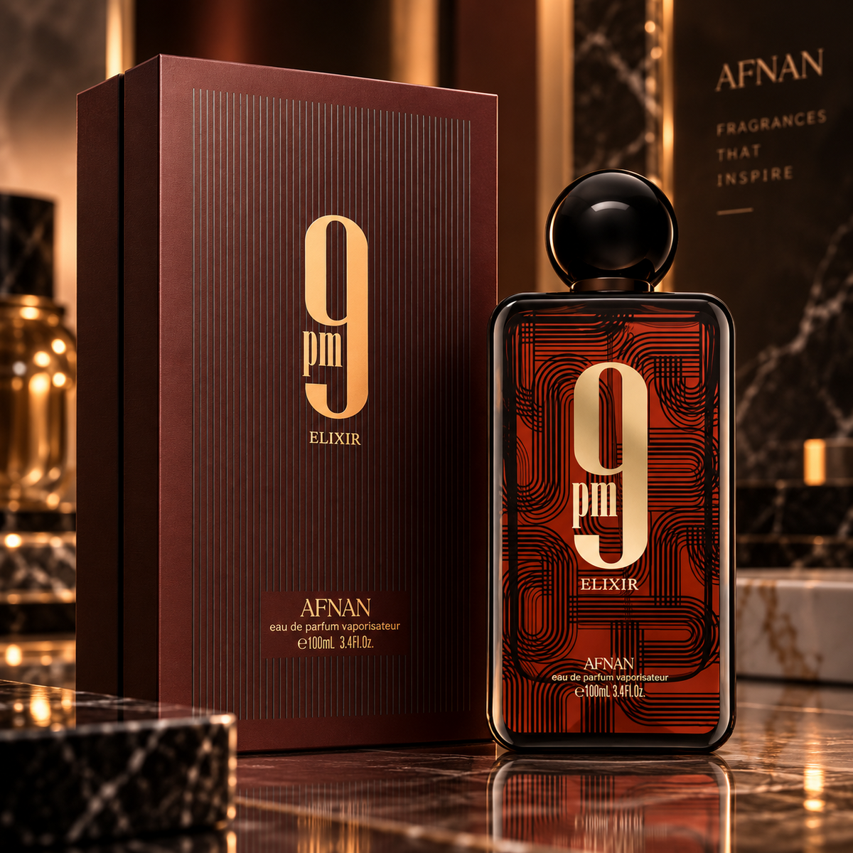 Afnan 9 PM Elixir 100 ml